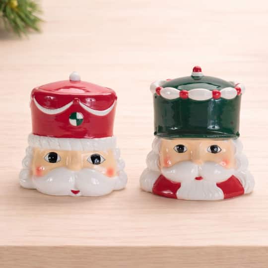 Melrose Ceramic Nutcracker Canister Set